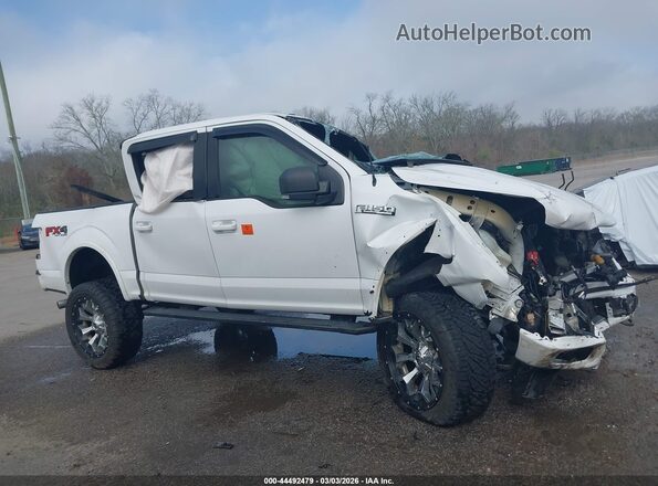 1FTEW1EG5JKC99488 2018 FORD F150 Белый Вид задней части салона