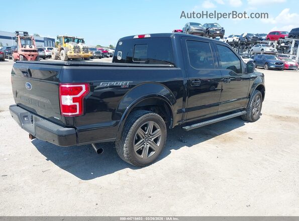1FTEW1EP1LFB52502 2020 FORD F150 Черный Задняя правая четверть
