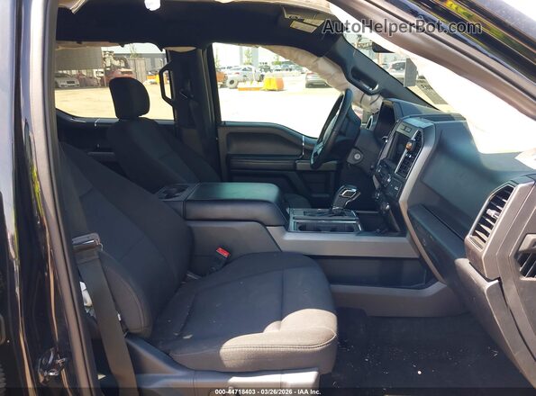 1FTEW1EP1LFB52502 2020 FORD F150 Черный Вид салона спереди