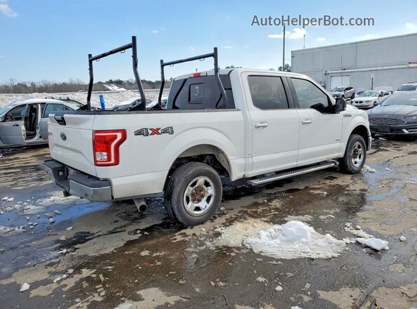 1FTEW1EP2GFC98087 2016 FORD F150 Белый Задняя правая четверть