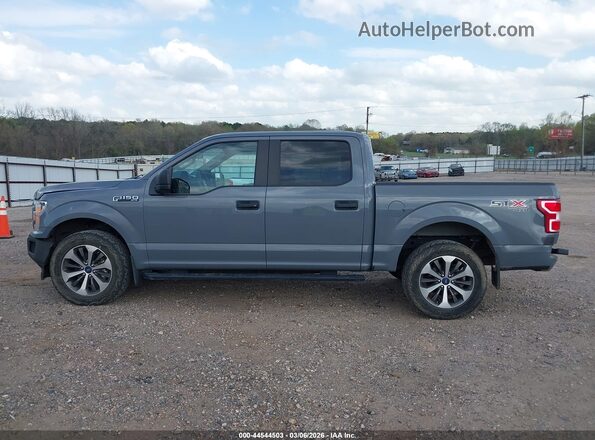 1FTEW1EP2KKD22131 2019 FORD F150 Gray Панорамний вид салону 360°