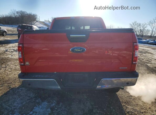 1FTEW1EP2LKF42158 2020 FORD F150 Red Widok z tyłu