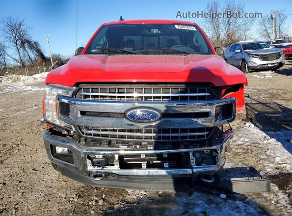 1FTEW1EP2LKF42158 2020 FORD F150 Red Widok z przodu