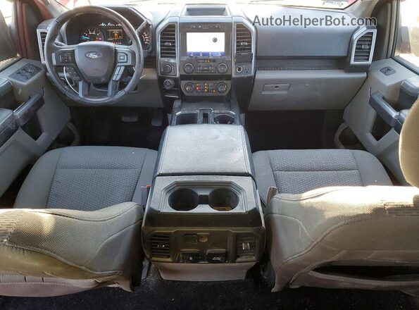 1FTEW1EP2LKF42158 2020 FORD F150 Red Widok deski rozdzielczej
