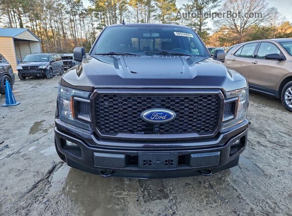 1FTEW1EP7JFD78931 2018 FORD F150 Черный Вид спереди