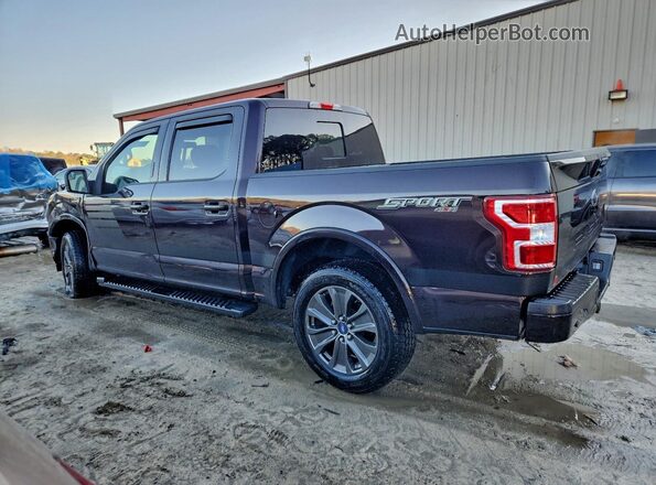1FTEW1EP7JFD78931 2018 FORD F150 Черный Задняя левая четверть