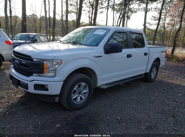 1FTEW1EP7LFA36253 2020 FORD F150 Белый Передняя левая четверть