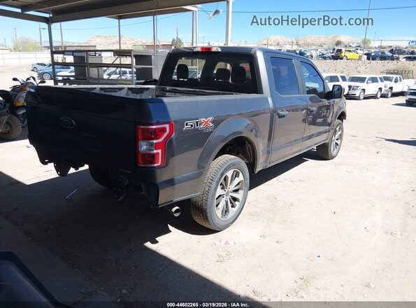 1FTEW1EP7LKE80241 2020 FORD F150 Серый Задняя правая четверть
