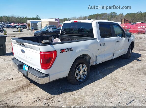 1FTEW1EP7NFB42558 2022 FORD F150 White Trasero derecho