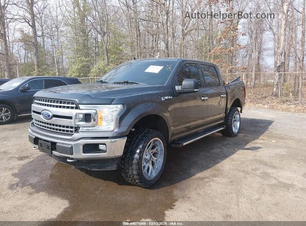 1FTEW1EP8LKD36133 2020 FORD F150 Gray Vista tres cuartos delantera izquierda