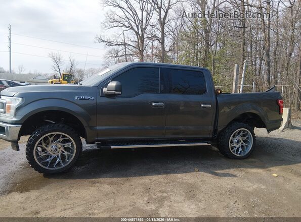 1FTEW1EP8LKD36133 2020 FORD F150 Gray 