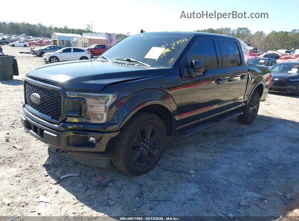 1FTEW1EP9LFB77972 2020 FORD F150 Черный Передняя левая четверть