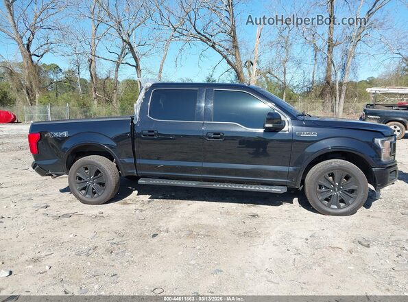 1FTEW1EP9LFB77972 2020 FORD F150 Черный Вид задней части салона