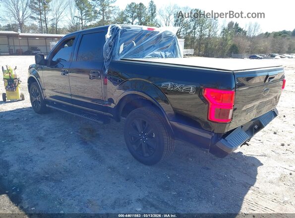 1FTEW1EP9LFB77972 2020 FORD F150 Черный Задняя левая четверть