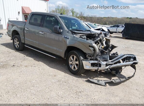 1FTEW1EP9LKE69466 2020 FORD F150 Серый Передняя правая четверть