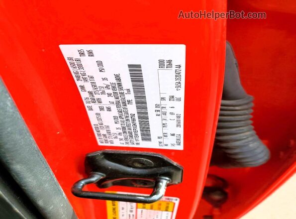 1FTEW1EPXGKF69792 2016 FORD F150 Красный Вид подкапотного пространства