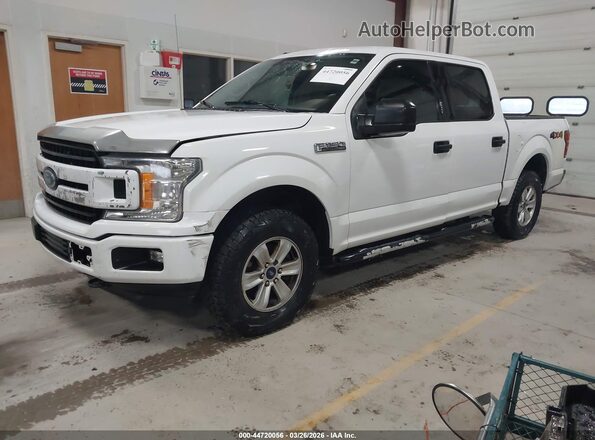 1FTEW1EPXJFC83022 2018 FORD F150 Белый Передняя левая четверть