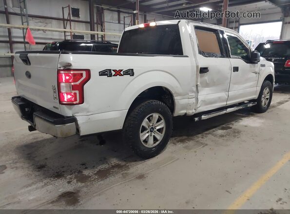 1FTEW1EPXJFC83022 2018 FORD F150 Белый Задняя правая четверть
