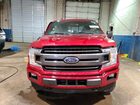 2018 Ford F150 Supercrew Красный vin: 1FTEW1EPXJFD83363