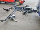 2022 Ford F150 Supercrew Синий vin: 1FTEW1EPXNKD93775