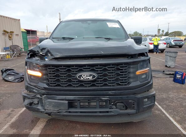 1FTEW2KP0RKE40702 2024 FORD F150 Черный Вид щитка приборов
