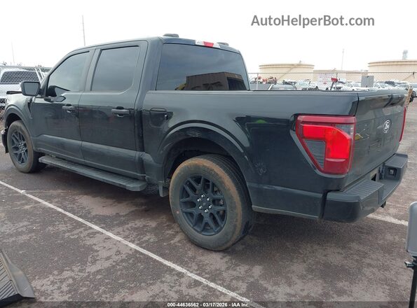 1FTEW2KP0RKE40702 2024 FORD F150 Черный Задняя левая четверть