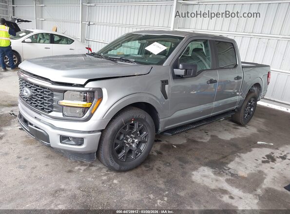 1FTEW2KP3TKD22845 2026 FORD F150 Silver Vista tres cuartos delantera izquierda