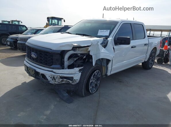 1FTEW2KP5RKD26176 2024 FORD F150 Белый Передняя левая четверть