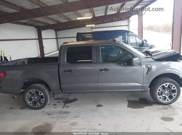 1FTEW2LP5RKE71104 2024 FORD F150 Серый Вид задней части салона