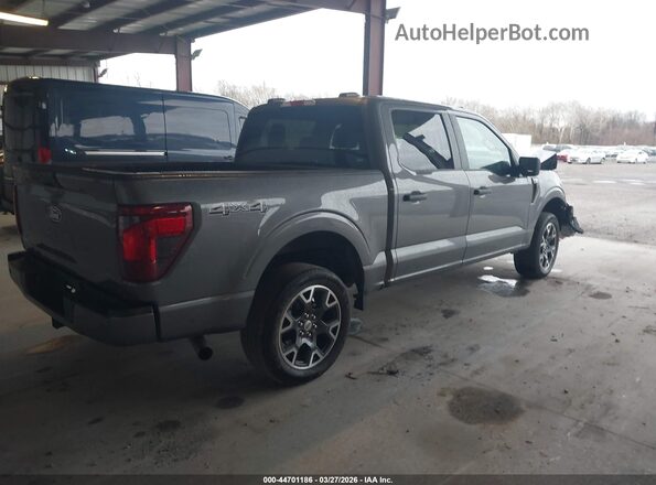1FTEW2LP5RKE71104 2024 FORD F150 Серый Задняя правая четверть