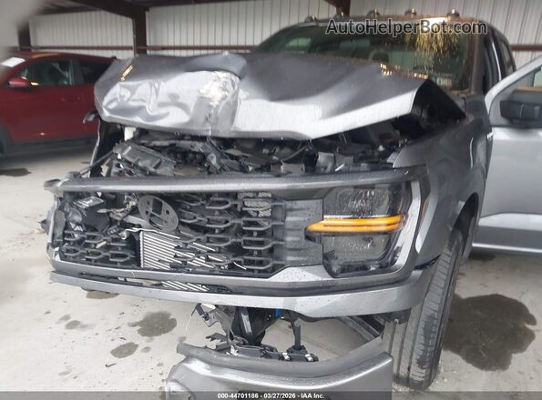 1FTEW2LP5RKE71104 2024 FORD F150 Серый Вид спереди