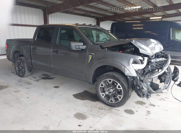1FTEW2LP5RKE71104 2024 FORD F150 Серый Передняя правая четверть