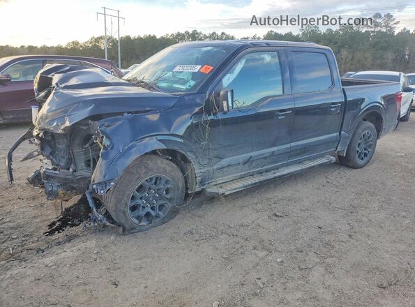 1FTEW3KP2SKE75527 2025 FORD F150 Черный Передняя левая четверть