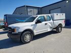 2019 Ford F150 Super Cab White vin: 1FTEX1C49KKE83288