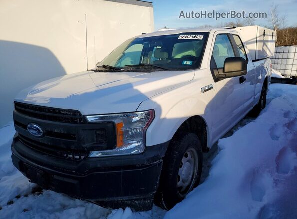 1FTEX1C55JKF23213 2018 FORD F150 Белый Передняя левая четверть