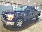 2021 Ford F150 Super Cab Blue vin: 1FTEX1C58MFC81675