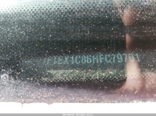 1FTEX1C86HFC79701 2017 FORD F150 Серый Вид подкапотного пространства