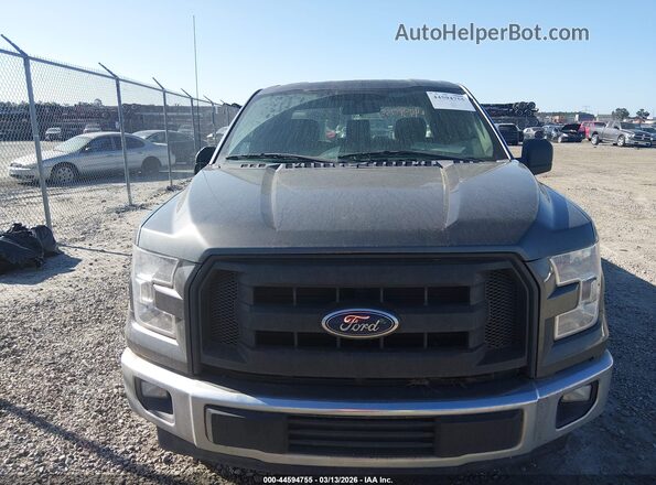 1FTEX1C86HFC79701 2017 FORD F150 Серый Вид щитка приборов