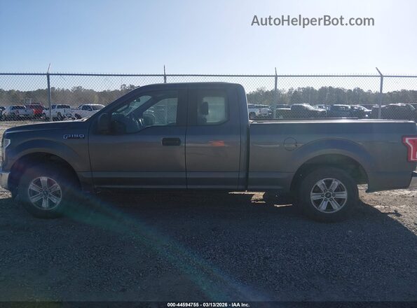 1FTEX1C86HFC79701 2017 FORD F150 Серый Панорамный вид салона 360°