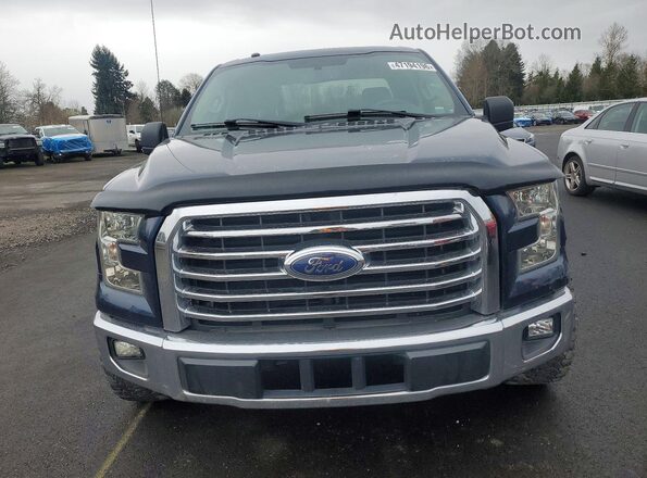 1FTEX1C87GFB74762 2016 FORD F150 Синий Вид спереди