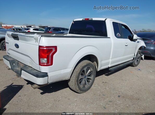 1FTEX1C87HKC72523 2017 FORD F150 Белый Задняя правая четверть