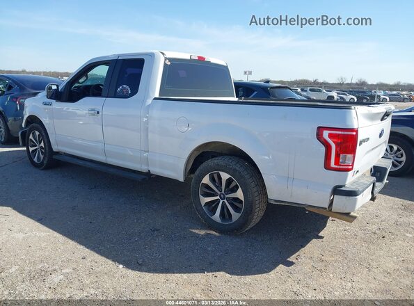 1FTEX1C87HKC72523 2017 FORD F150 Белый Задняя левая четверть
