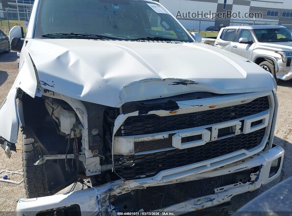1FTEX1C87HKC72523 2017 FORD F150 Белый Вид щитка приборов