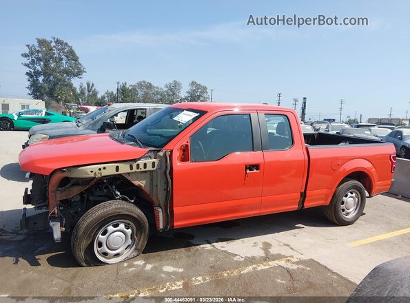 1FTEX1CB3JKF44681 2018 FORD F150 Оранжевый 
