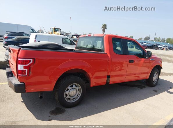 1FTEX1CB3JKF44681 2018 FORD F150 Оранжевый 