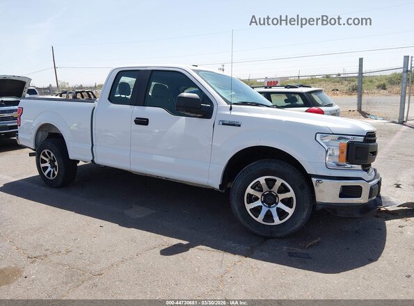 1FTEX1CB3KKC10376 2019 FORD F150 Белый Вид задней части салона