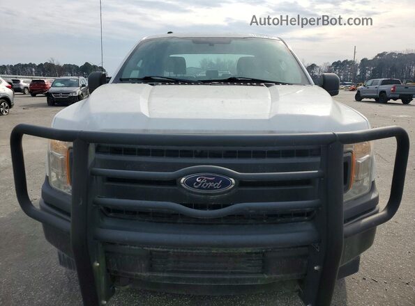1FTEX1CB4JFC17019 2018 FORD F150 White Вид спереду