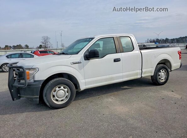 1FTEX1CB4JFC17019 2018 FORD F150 White Передня ліва чверть