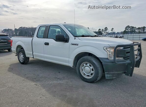1FTEX1CB4JFC17019 2018 FORD F150 White Передня права чверть