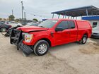 2021 Ford F150 Super Cab Red vin: 1FTEX1CB8MKD59546